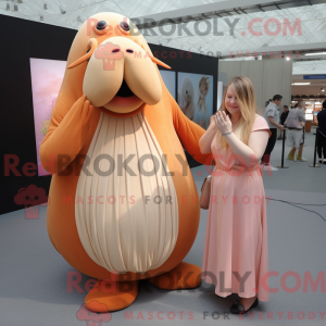 Mascot karakter van een...