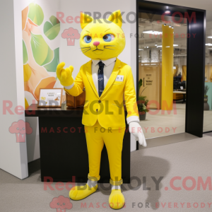 Mascot character of a Lemon...