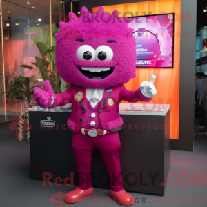 Mascot karakter van een...