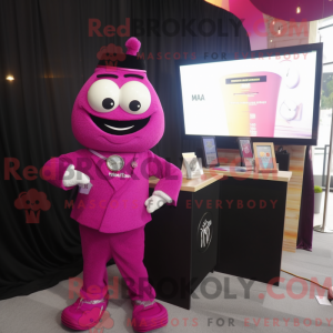 Mascot karakter van een...