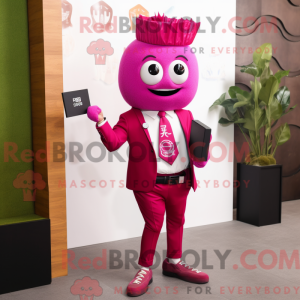 Maskot karaktär av en...