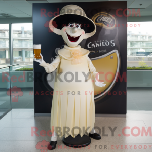 Mascot character of a Cream...