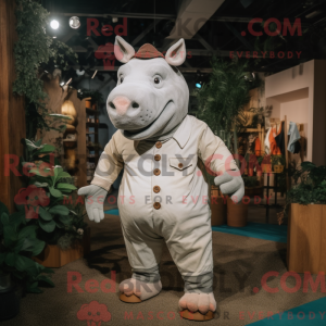 Mascot karakter van een...