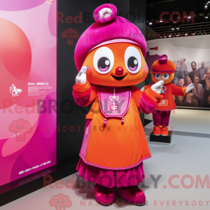 Mascottekarakter van een...