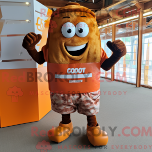 Maskot-karakter av en Rust...