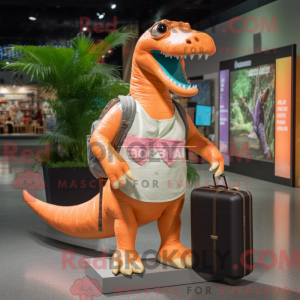 Mascot karakter van een...