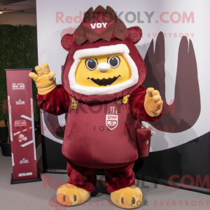 Postava maskota Maroon...