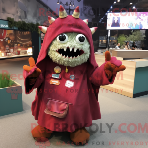 Mascot karakter van een...