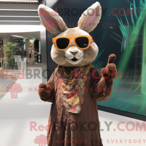 Mascottefiguur van een...