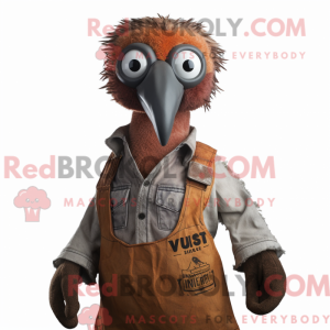 Mascottefiguur van een...