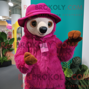 Mascot character of a...