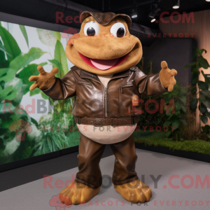 Mascot karakter van een...