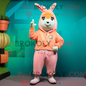 Mascot karakter van een...