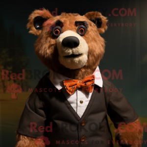 Mascot character of a Rust...