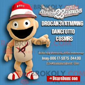 Personagem de máscara de um...