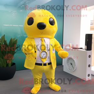 Mascottekarakter van een...