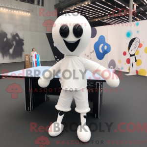 Mascot character of a White...