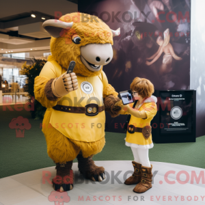 Mascot character of a Gold...