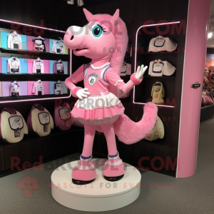 Pink Horseshoe maskot...