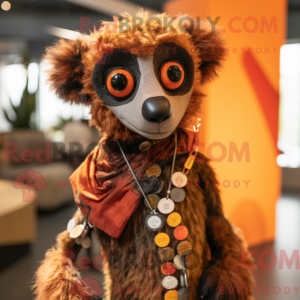 Mascot karakter van een...