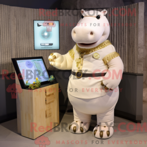 Mascot character of a Cream...