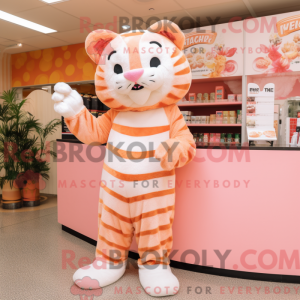 Mascot karakter van een...