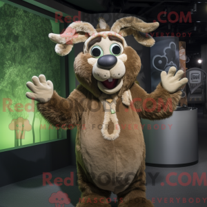 Mascot karakter van een...