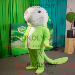 Mascot character of a Lime...