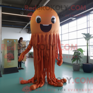 Mascot character of a Rust...