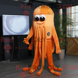 Mascot character of a Rust...
