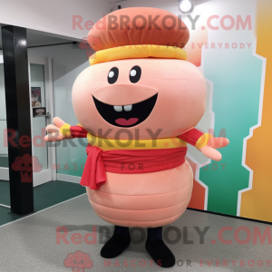 Maskot karakter av en...