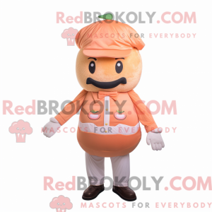 Personagem de máscara de um...