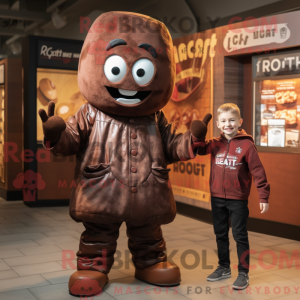 Mascot character of a Rust...