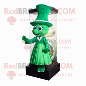 Green Hourglass maskot...