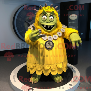 Figura de máscara de um...