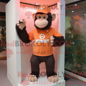 Maskot karakter af en...