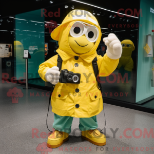 Mascottekarakter van een...