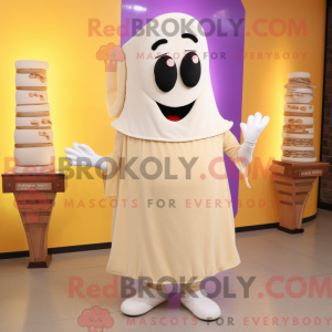 Mascot character of a Cream...