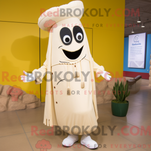 Mascot character of a Cream...