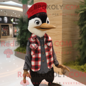 Mascottefiguur van een...