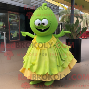 Mascot character of a Lime...