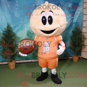 Mascot character of a Peach...