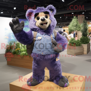 Mascot karakter van een...