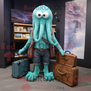 Mascot karakter van een...