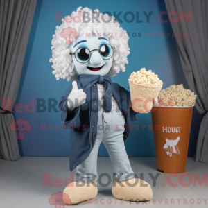 Mascot character of a White...