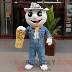 Mascottekarakter van een...