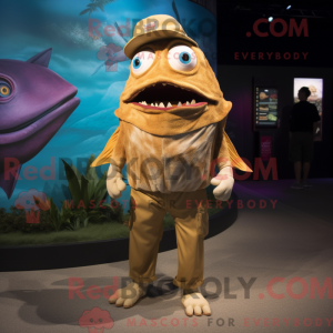 Mascot karakter van een...