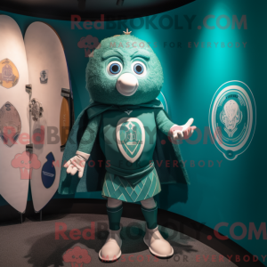Mascot karakter van een...