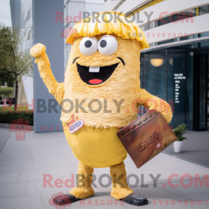 Mascot character of a Gold...