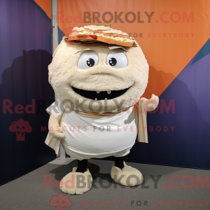 Mascottefiguur van een...